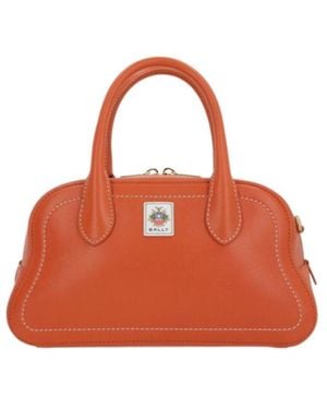 Bally Unda Top Handle Bag - Orange