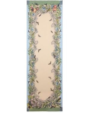 Etro Floral Motif Scarf - Natural