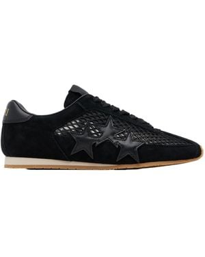 Amiri Mesh Flat Trainers - Black