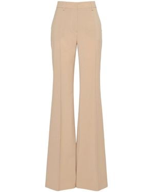Sportmax Casual Pants With Belt Loops - Natural