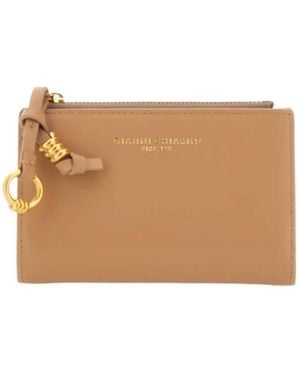 Gianni Chiarini Knot Detail Compact Wallet - Natural