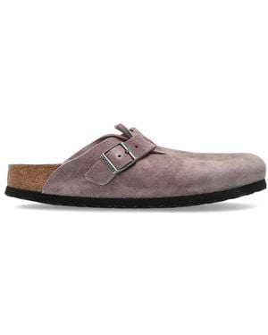 Birkenstock Boston Soft Footbed Clogs - Brown