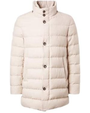 Herno Turtleneck Down Jacket - Natural