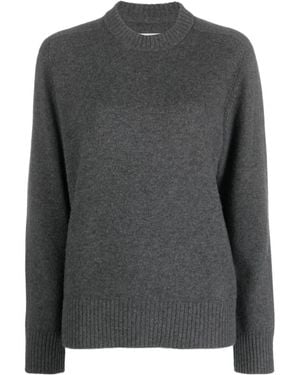 Loulou de Saison Baltra Crew-Neck Cashmere Jumper - Grey