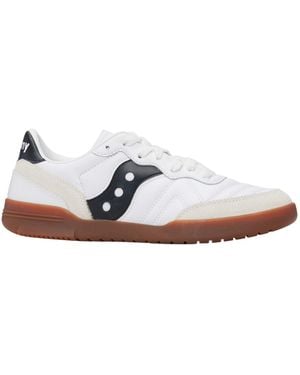 Saucony 586I Leather Trainers - White