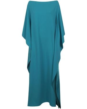 Gianluca Capannolo Draped Maxi Dress - Blue
