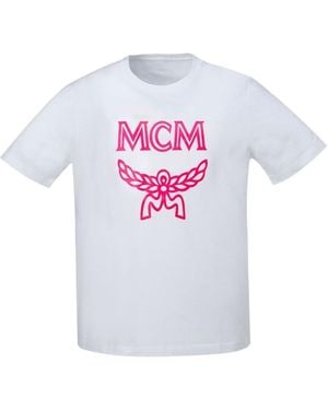 MCM Classic Logo T-Shirt - White