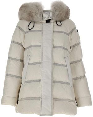 Peuterey Long-Sleeved Down Jacket - Gray