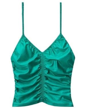 Alexander Wang Ruched Tank Top - Blue