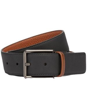 ZEGNA Reversible Buckle Belt - Brown