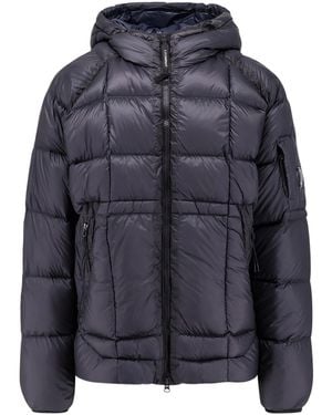 C.P. Company Short Down Jacket - Blue