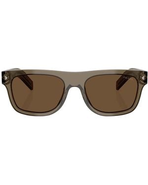 Prada Eyewear Square Frame Sunglasses - Multicolor