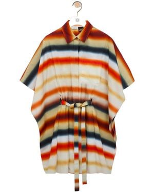 Loewe Striped Dress - Orange