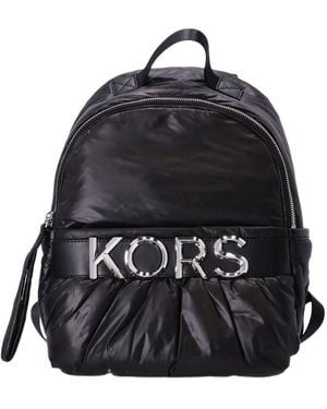 Michael Kors Logo Backpack - Black