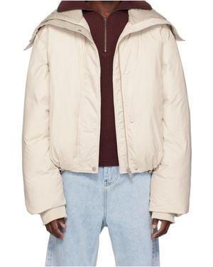 Entire studios Cropped Down Jacket - Blue