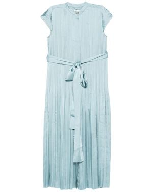 JOSEPH Pleated Waist Dress - Blue