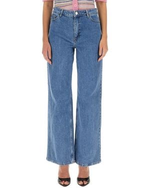 Baum und Pferdgarten Wide Leg Jeans - Blue
