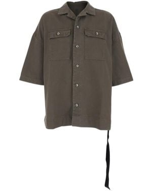 Rick Owens Magnum Tommy Shirt - Grey