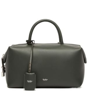 Max Mara Medium Zipper Shoulder Bag - Black