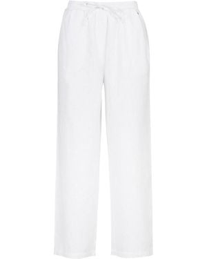 Barbour Linen Trousers - White