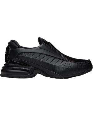 Comme des Garçons Panelled Slip-On Trainers - Black