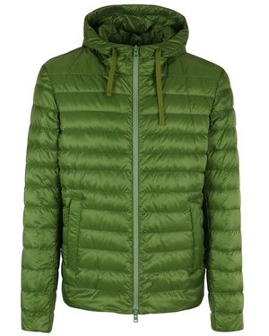 Herno Globe Hooded Padded Jacket - Green