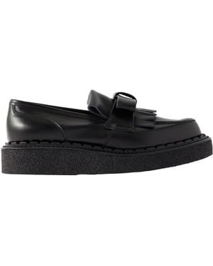 Comme des Garçons Bow Platform Shoes - Black