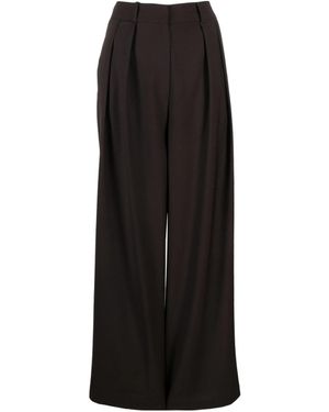 Frankie Shop Ripley Pleated Tailored Pants - Black