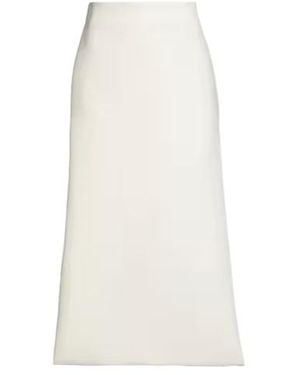 Sportmax Midi Skirts - White