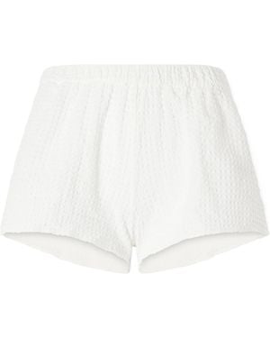 Hunza G Runner Original Crinkle? Shorts - White