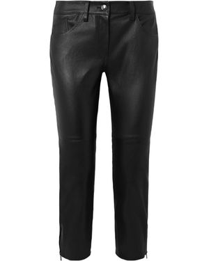 Magda Butrym Casual Trousers With Belt Loops - Black