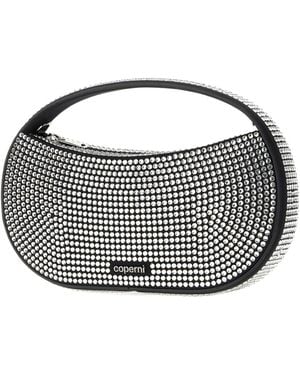 Coperni Sound Swipe Embellished Tote Bag - White