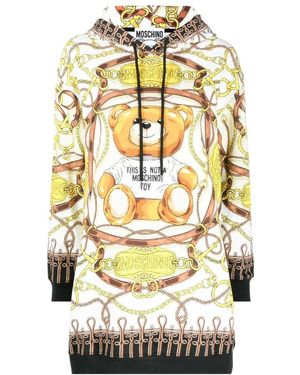 Moschino Sweater-Style Dress - Metallic