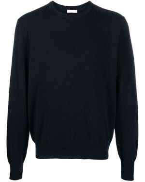 The Row Crewneck Knitted Jumper - Blue