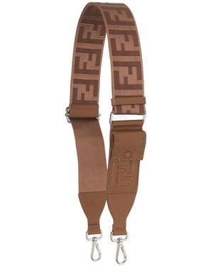 Fendi Strap You Ff Jacquard Bag Strap - White
