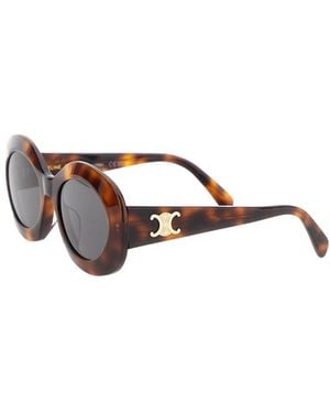 Celine Triomphe 14 Sunglasses - Brown