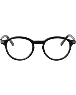 ZEGNA Round Frame Glasses - White