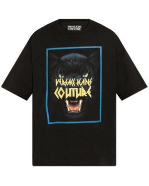 Versace Jeans Couture Couture Panther Graphic T-Shirt - Black