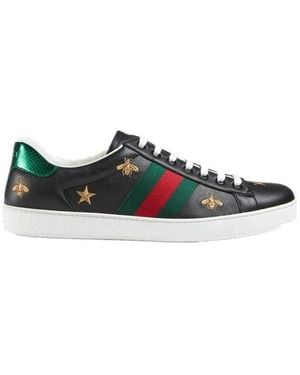 Gucci Ace Embroidered Sneaker - Green