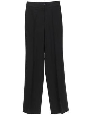 Stella McCartney Straight Leg Tailored Trousers - Black