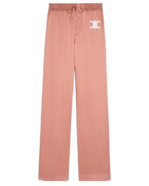 Celine Triomphe Athletic Trousers - Pink