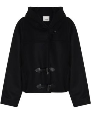 Isabel Marant Isabel Marant Trixie Toggle Fastened Coat - Black