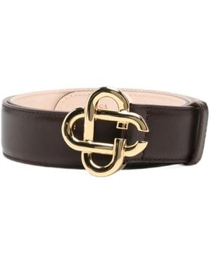 CASABLANCA Accessory Belt - White