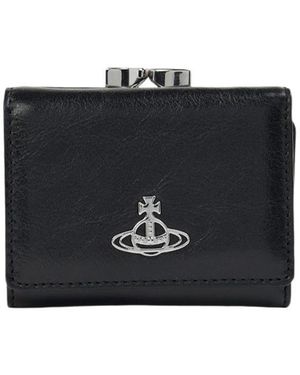Vivienne Westwood Tri-Fold Wallet - Black