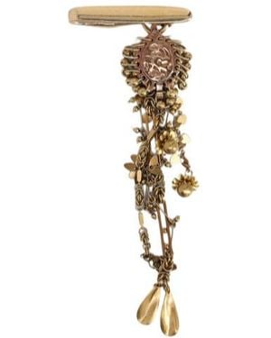 Dries Van Noten Pendant Bail - White