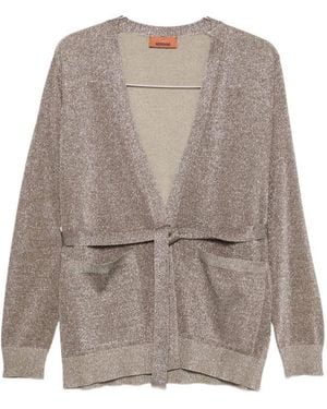 Missoni Belted Cardigan - Grey