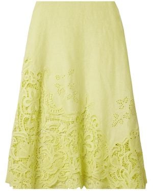 Ulla Johnson Fresh Linen Dress - Yellow