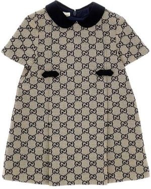 Gucci Short Sleeve Dress - Gray