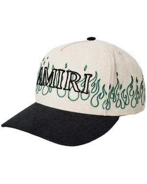 Amiri Two-Tone Baseball Cap - White