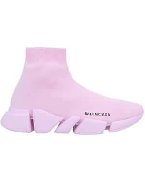 Balenciaga Socks Trainers - Pink
